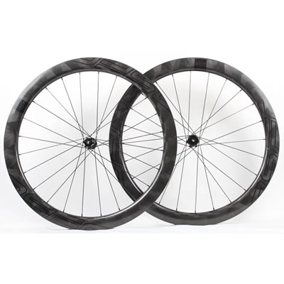 OSFC 45mm deep Marble appearance disc carbon wheelset