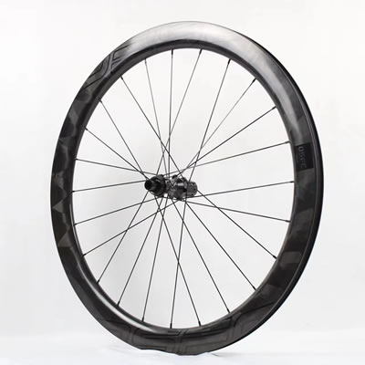 OSFC 45mm deep Marble appearance disc carbon wheelset